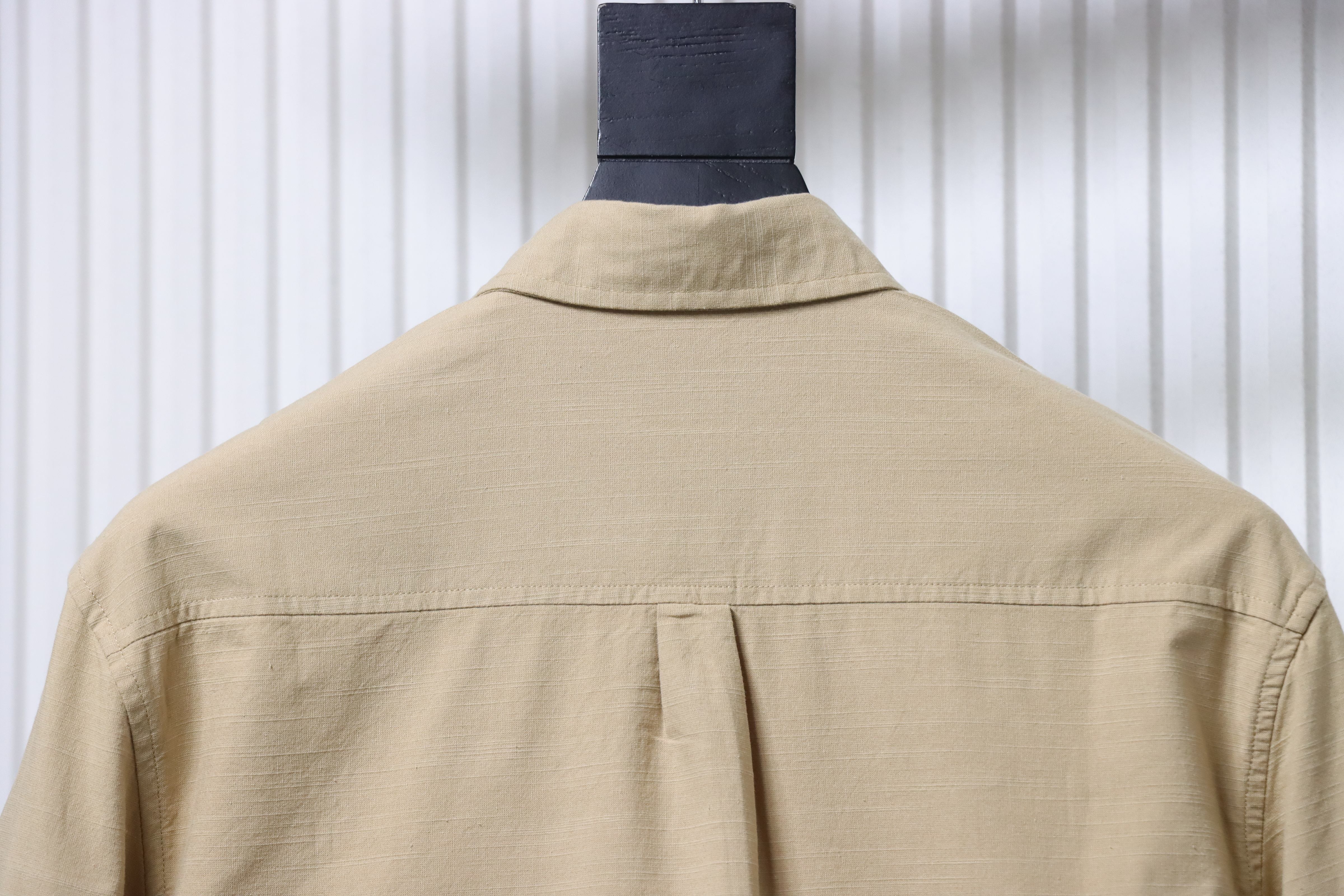 Ralph Lauren Small Logo Horse Logo Embroidery Linen Long Sleeve Shirt Style 3