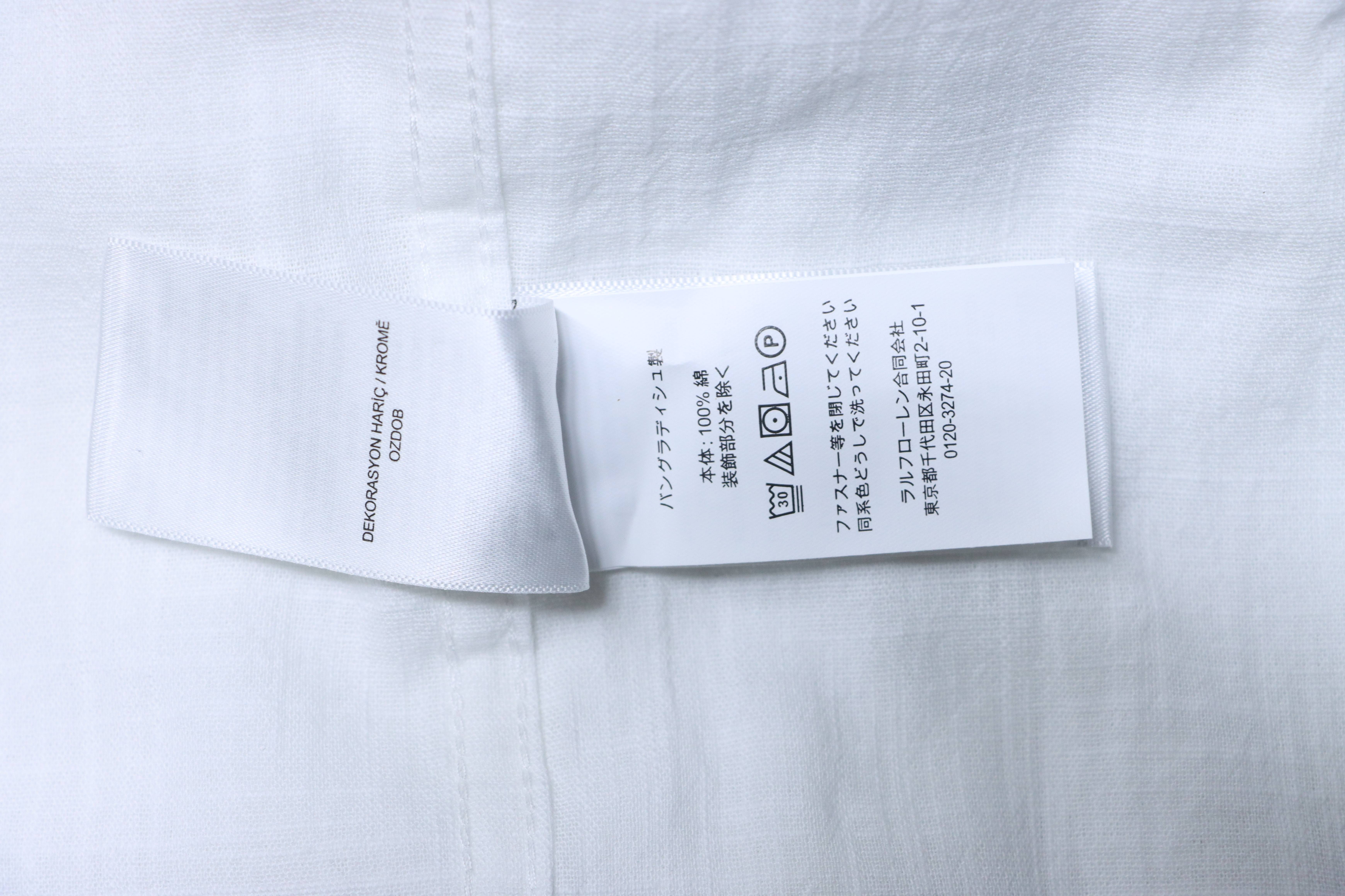 Ralph Lauren Small Logo Horse Logo Embroidery Linen Short Sleeve Shirt Style 2