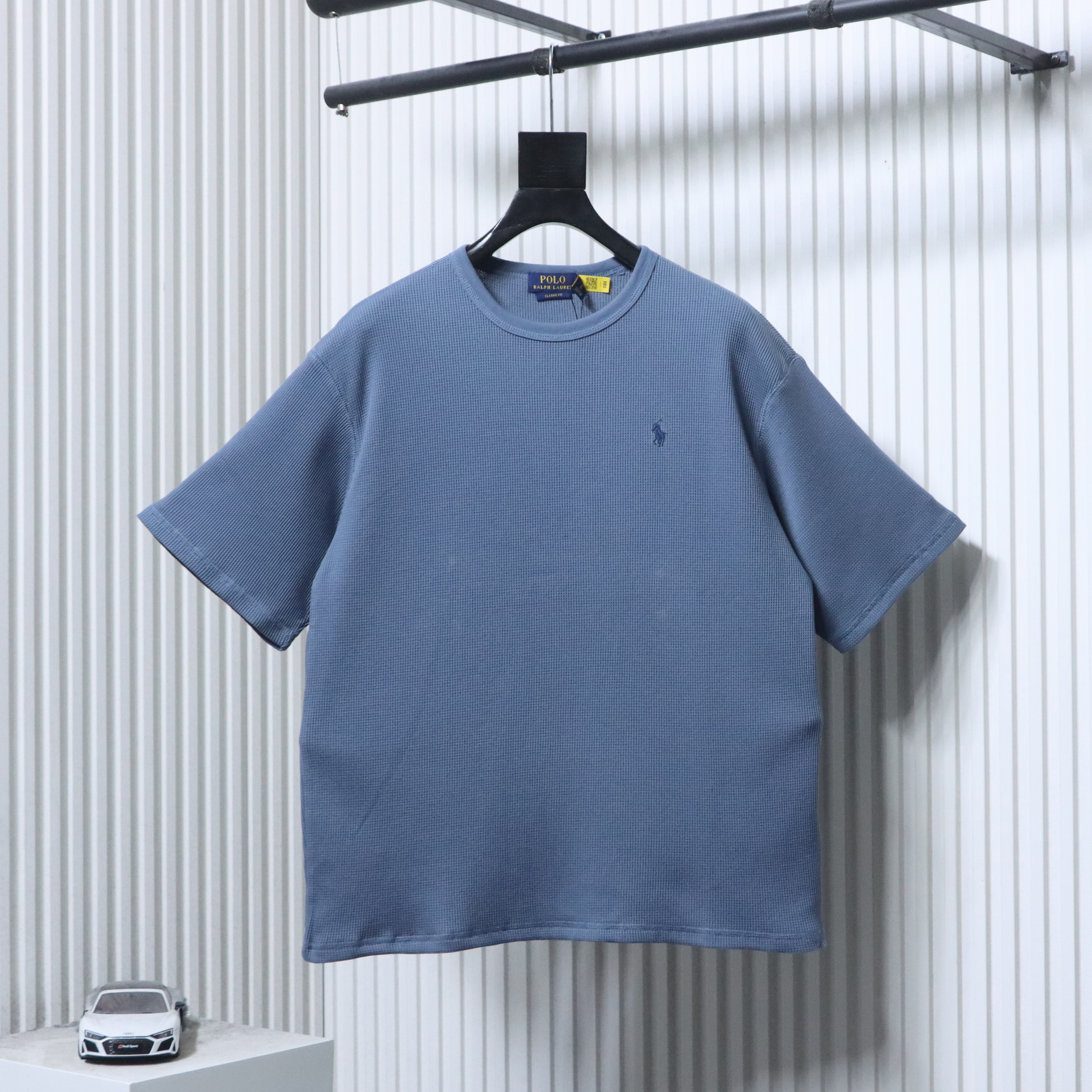 Ralph Lauren Small Logo Waffle Short Sleeve T-Shirt Style 2