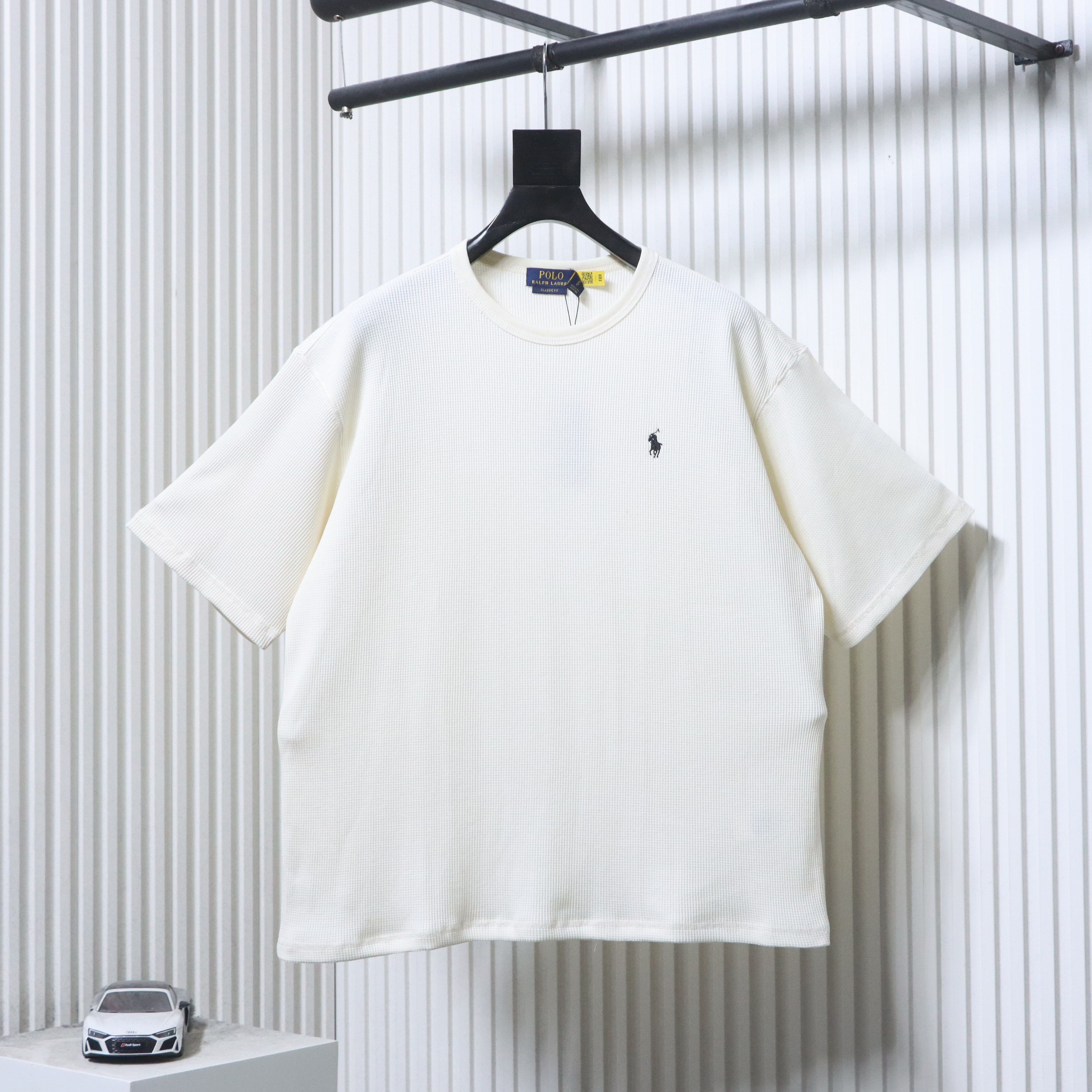 Ralph Lauren Small Logo Waffle Short Sleeve T-Shirt Style 4