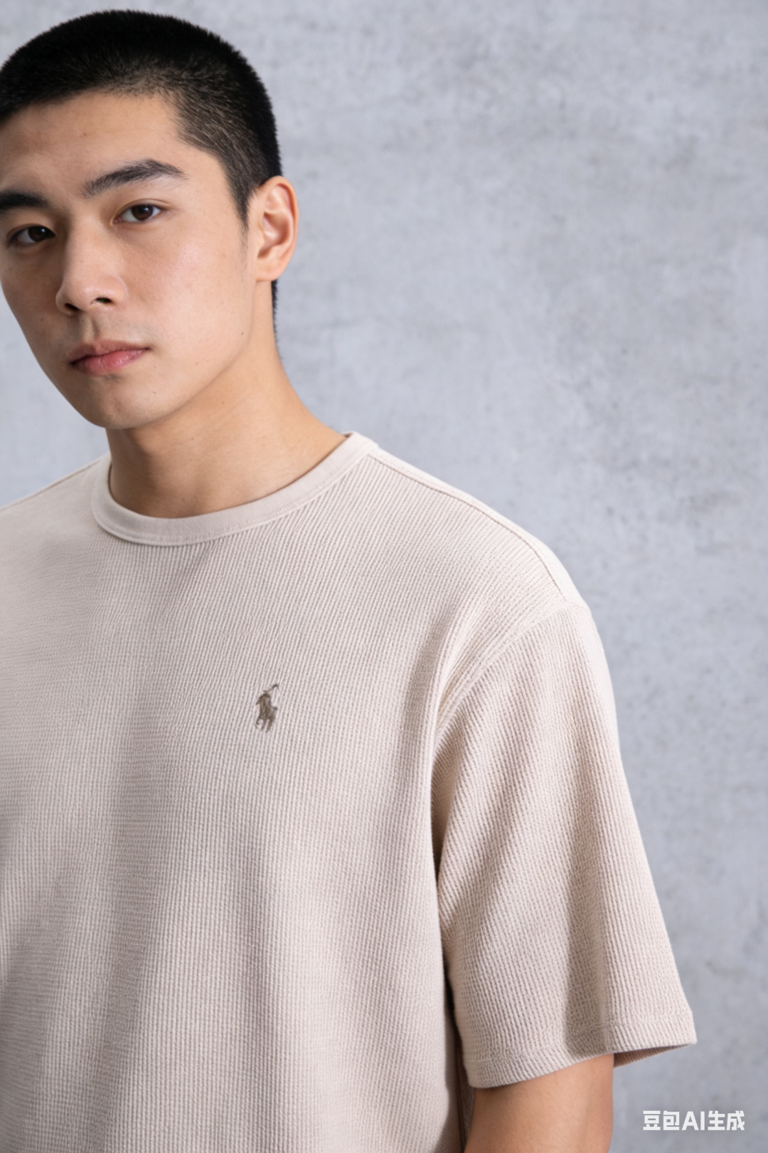 Ralph Lauren Small Logo Waffle Short Sleeve T-Shirt Style 5