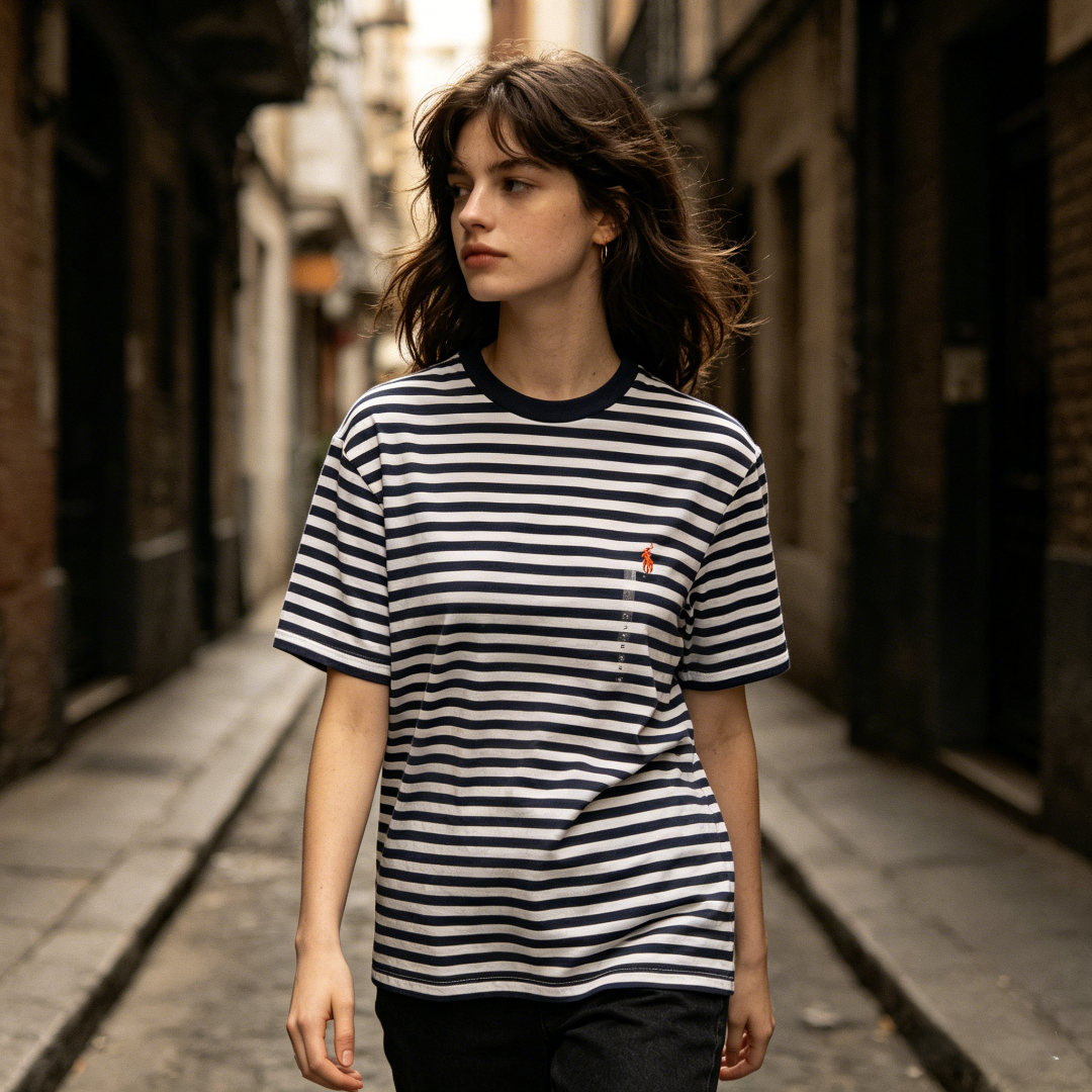 Ralph Lauren Striped Short Sleeve T-Shirt Style 2