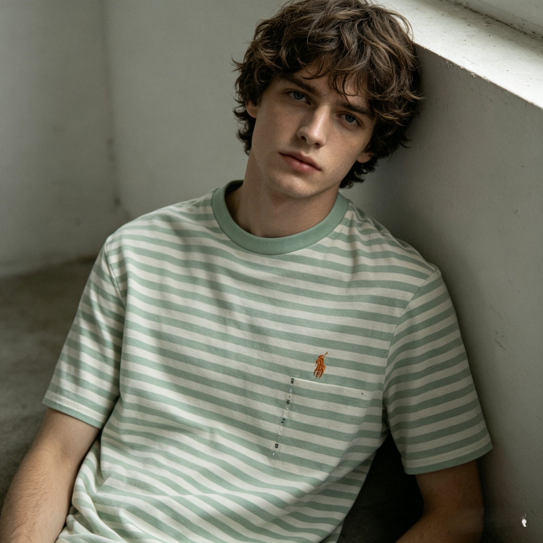 Ralph Lauren Striped Short Sleeve T-Shirt Style 4