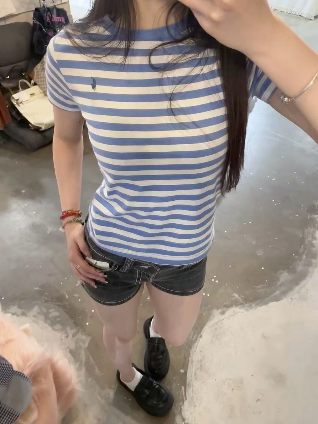 Ralph Lauren Striped Short Sleeve T-Shirt Style 5