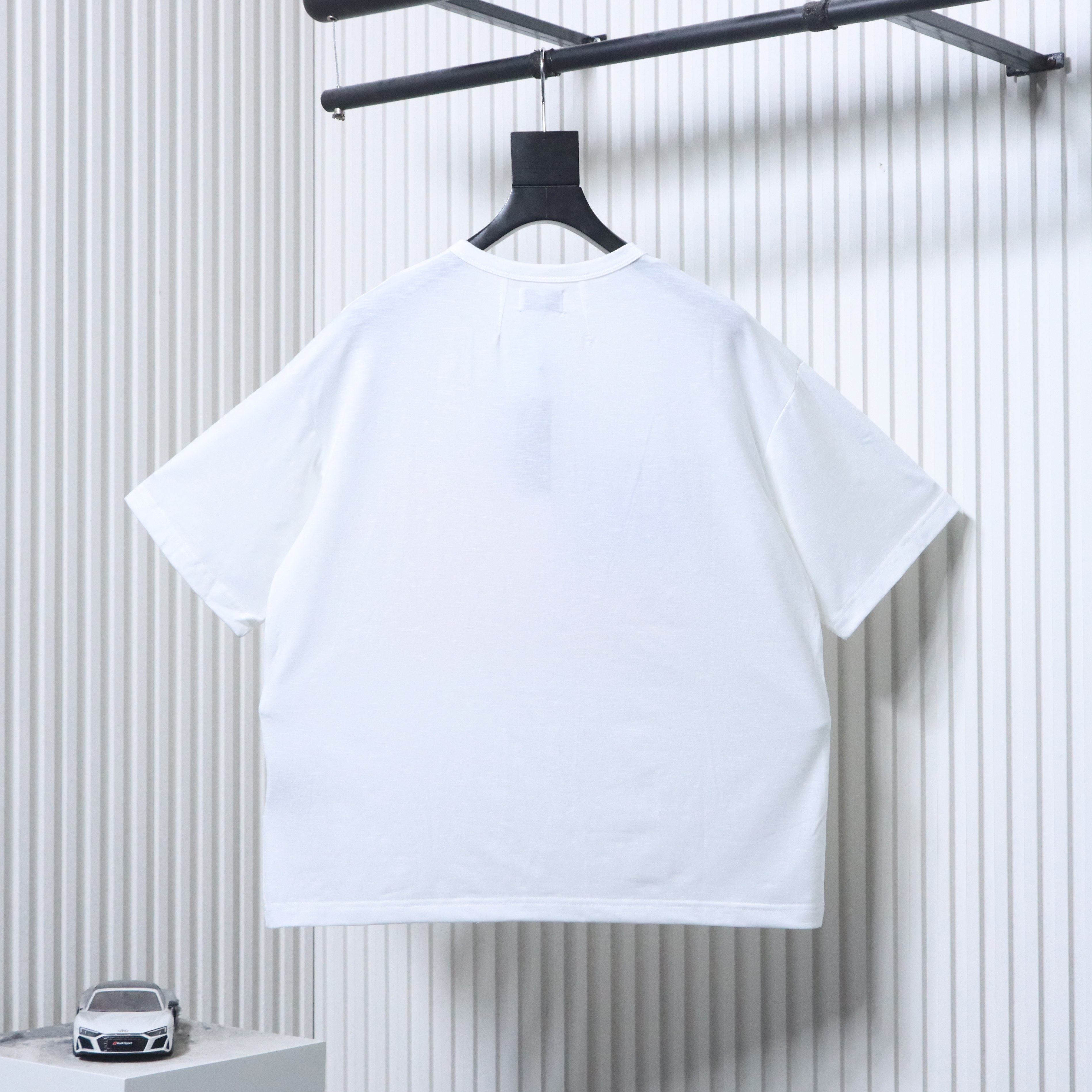 RHUDE Marlboro Vintage USA Flag Logo Print Short Sleeve T-Shirt