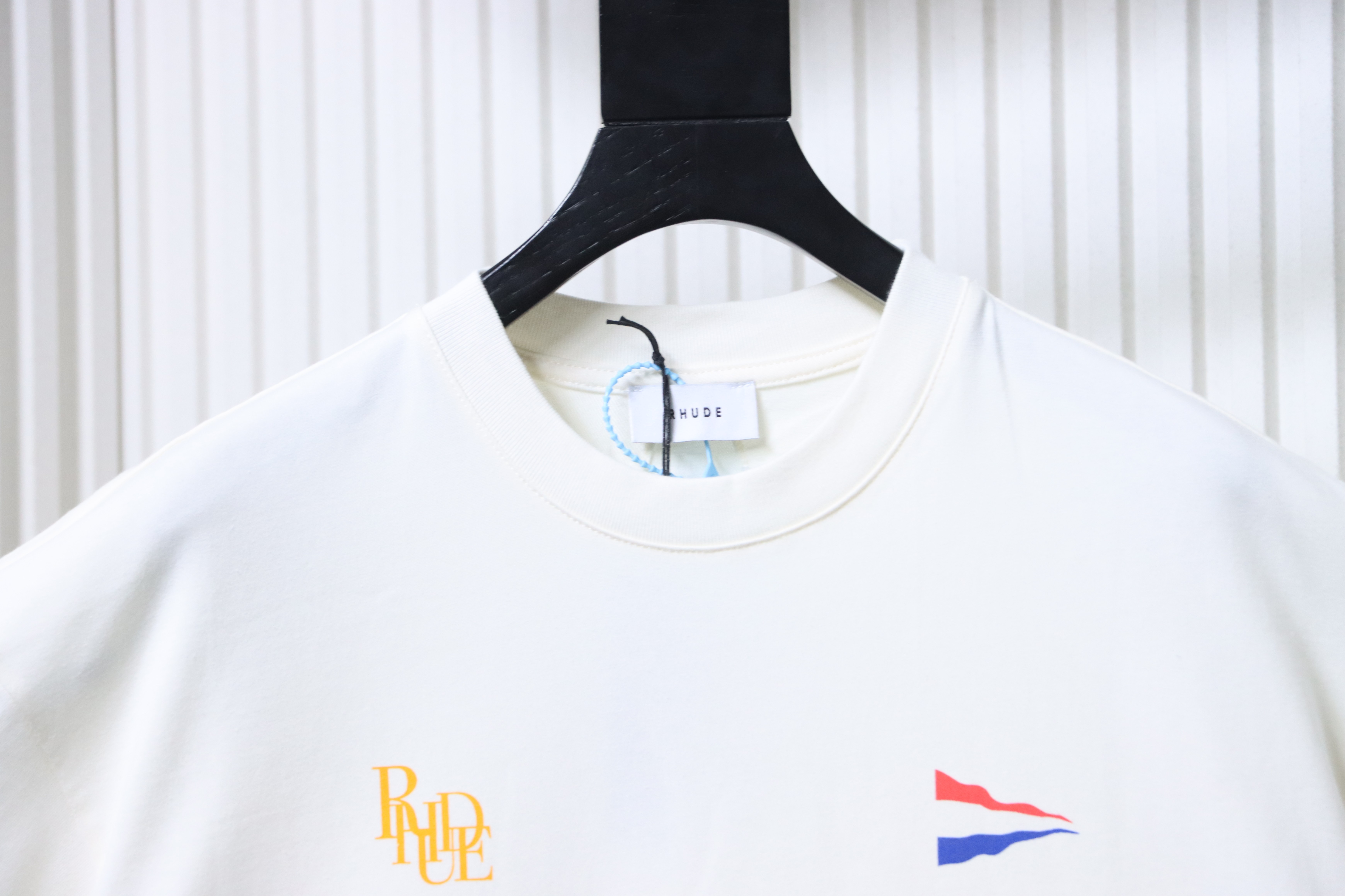 RHUDE Marlboro Yacht Club Badge Logo Short Sleeve T-Shirt