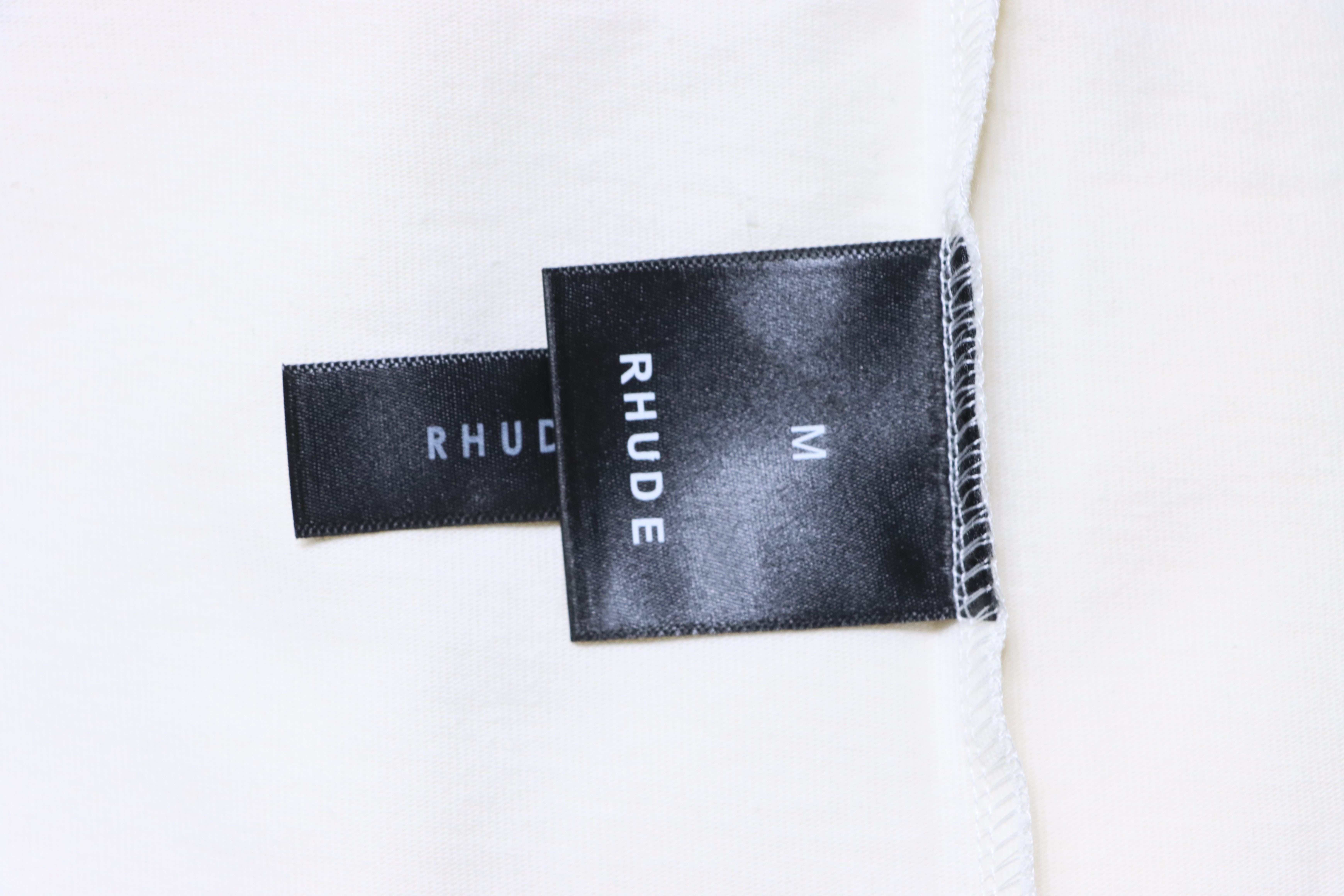 RHUDE Marlboro Yacht Club Badge Logo Short Sleeve T-Shirt