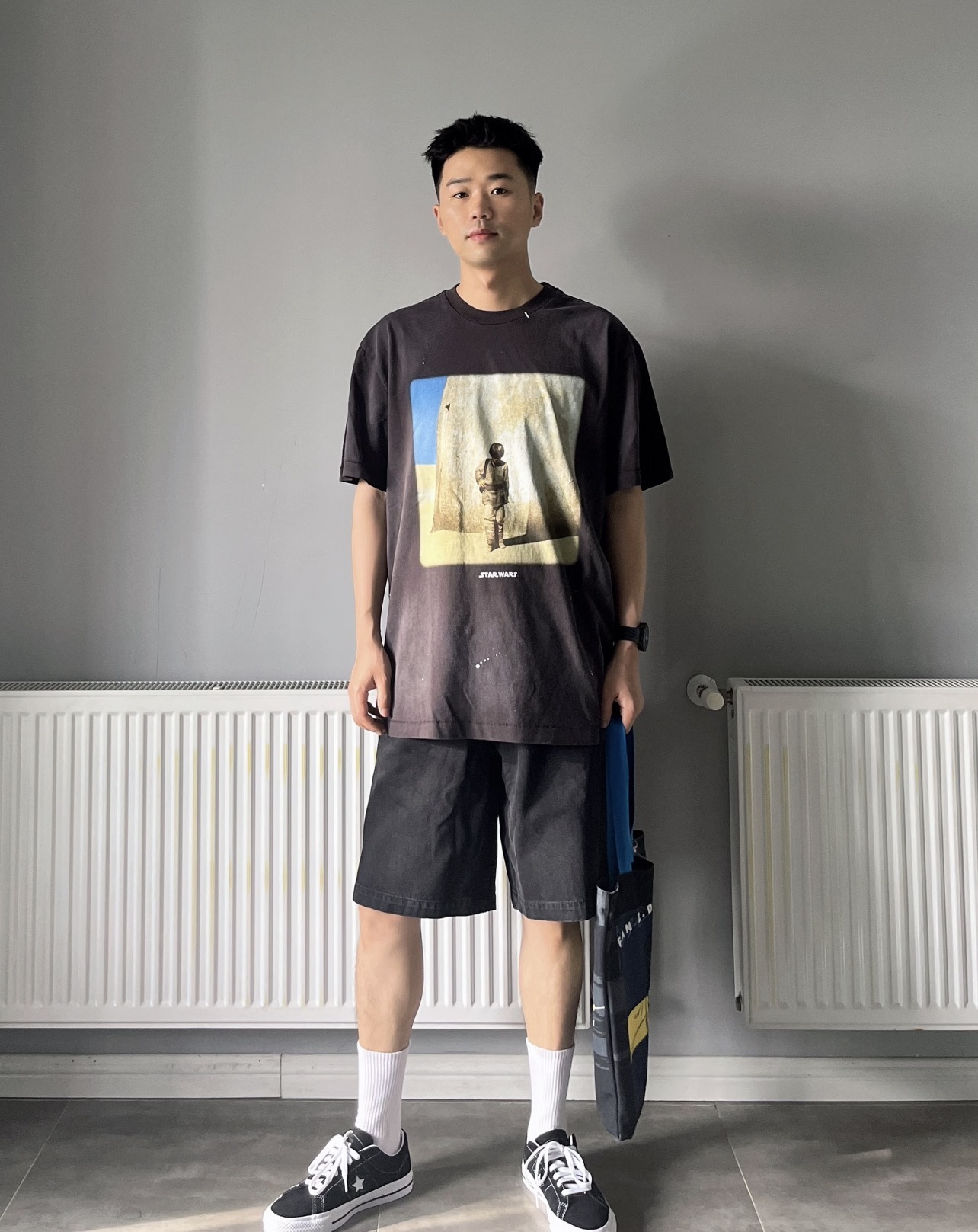 SAINT Star Wars Ink Splatter Short Sleeve T-Shirt
