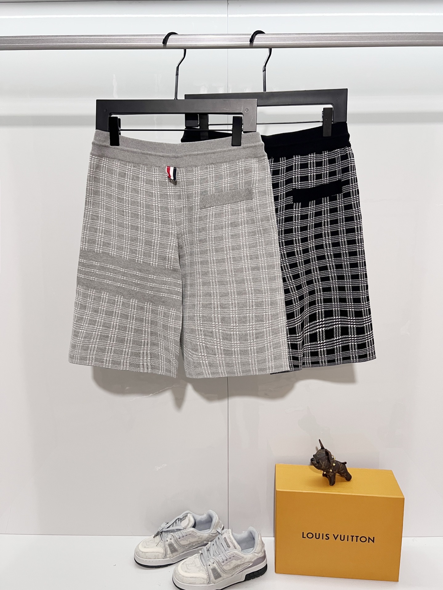 Thom Browne 2026 Check Gray Size M-XXL Style 2 Clothing