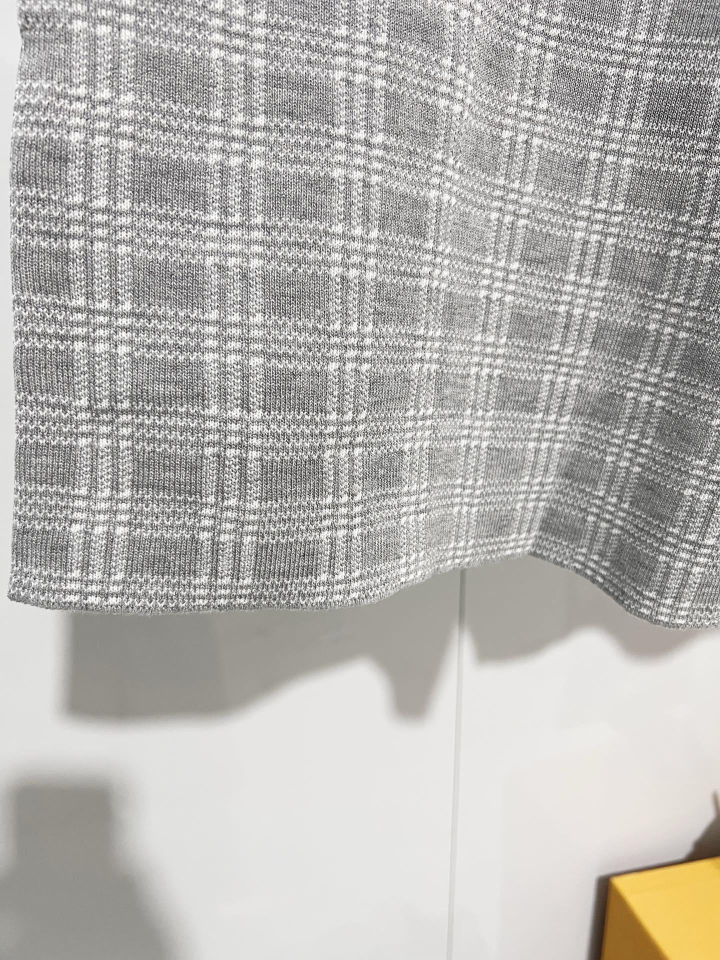 Thom Browne 2026 Check Gray Size M-XXL Style 2 Clothing
