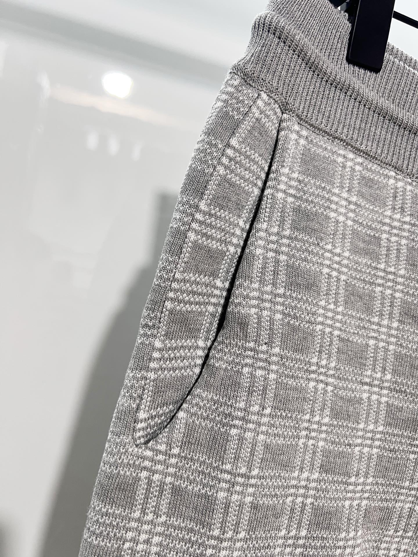 Thom Browne 2026 Check Gray Size M-XXL Style 2 Clothing