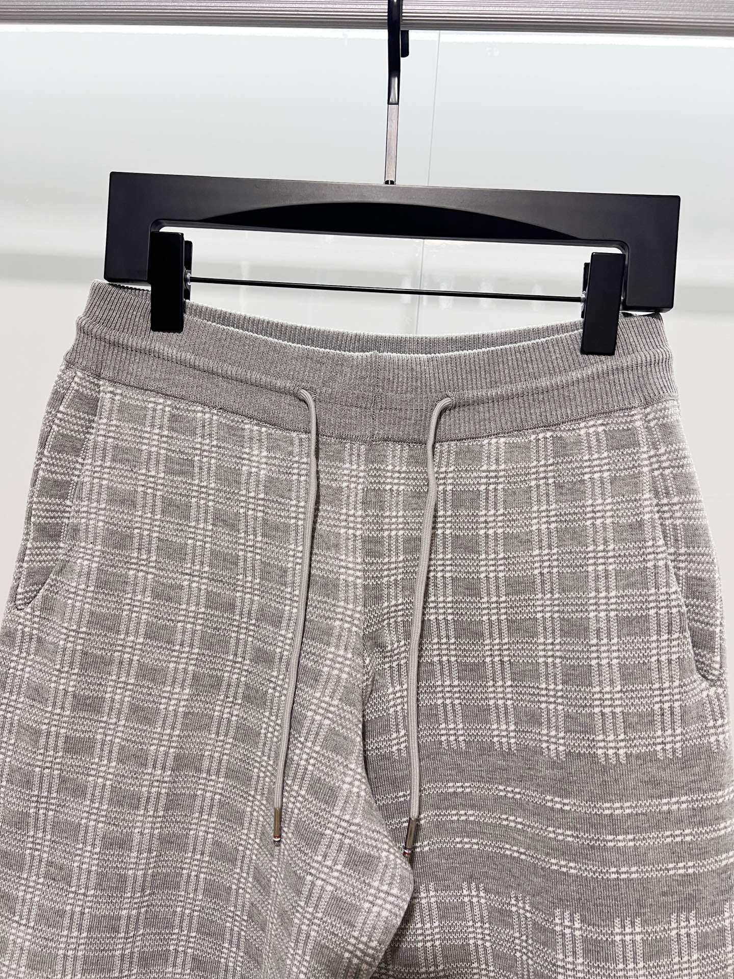 Thom Browne 2026 Check Gray Size M-XXL Style 2 Clothing