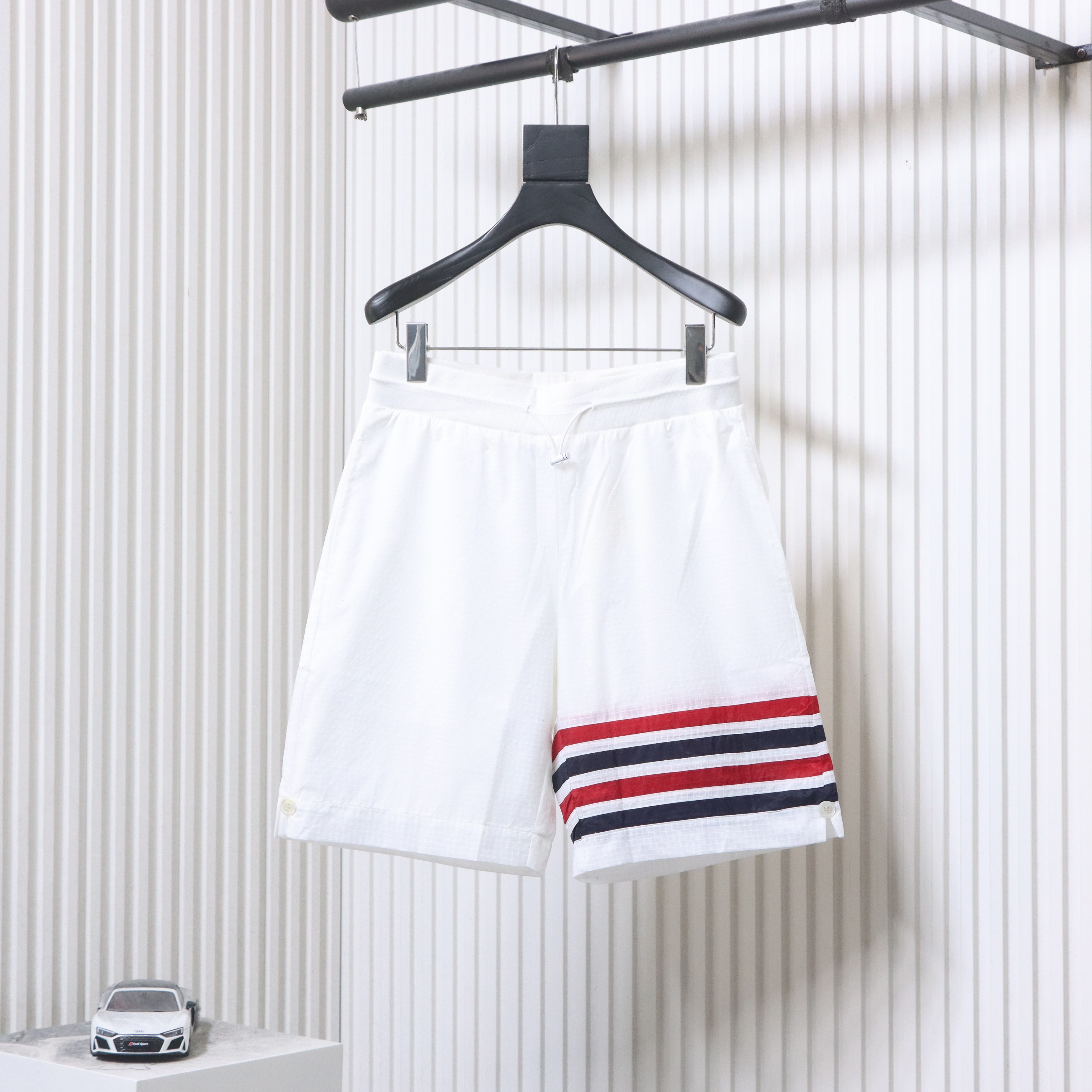 Thom Browne 25 SS Double-Layer Woven Four-Bar Sun Protection Shorts Style 2