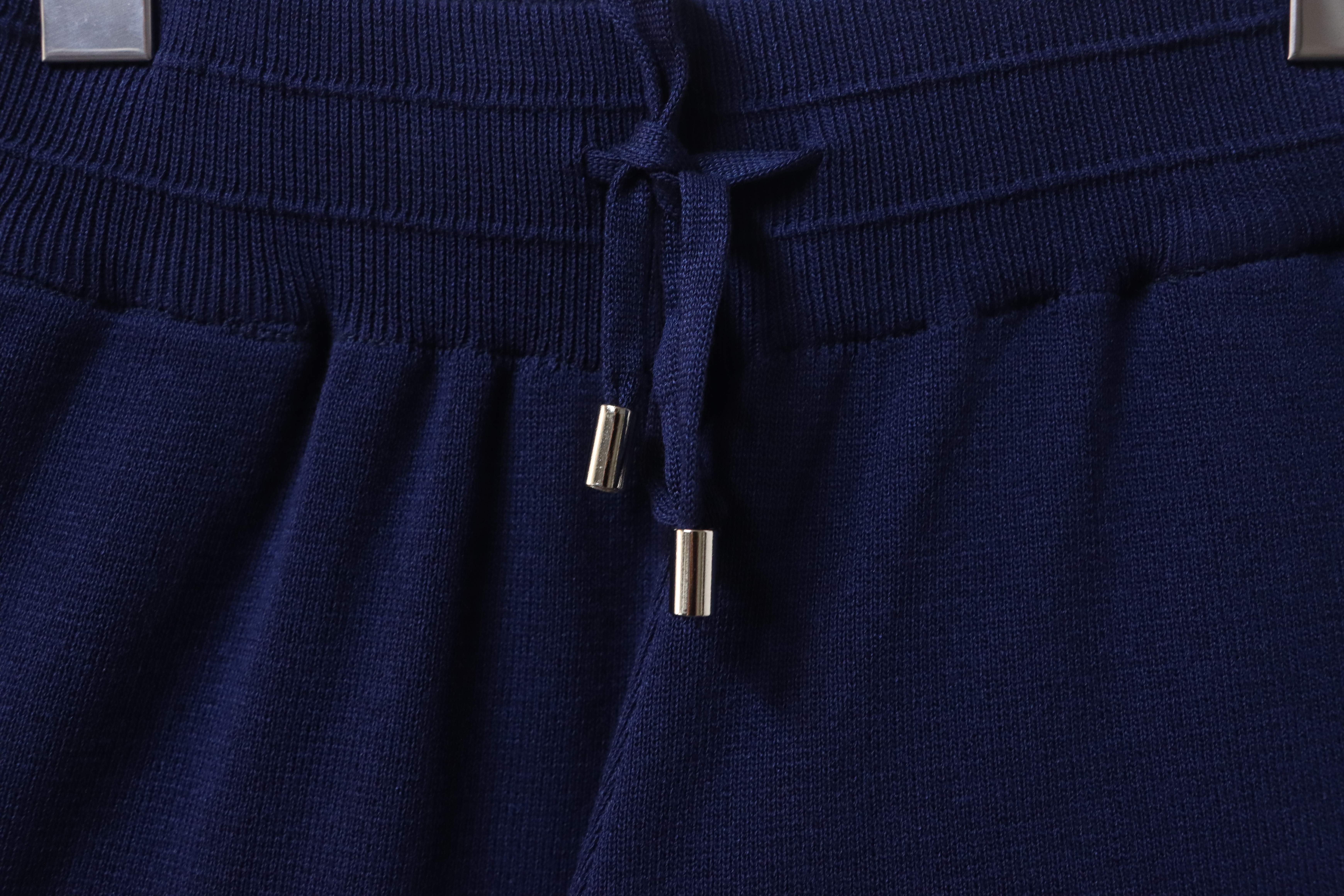 Thom Browne Classic Four-Bar Knit Shorts Style 1