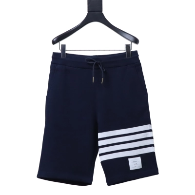 Thom Browne Classic Yarn-Dyed Four-Bar Shorts Style 1 01
