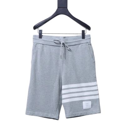 Thom Browne Classic Yarn-Dyed Four-Bar Shorts Style 2 01