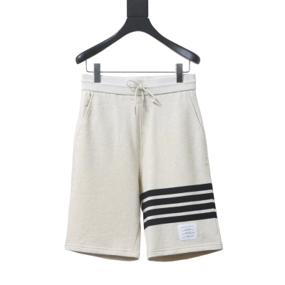 Thom Browne TB Classic Four-Bar Yarn-Dyed Shorts Style 1 01