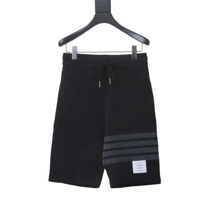Thom Browne TB Classic Four-Bar Yarn-Dyed Shorts Style 2 01