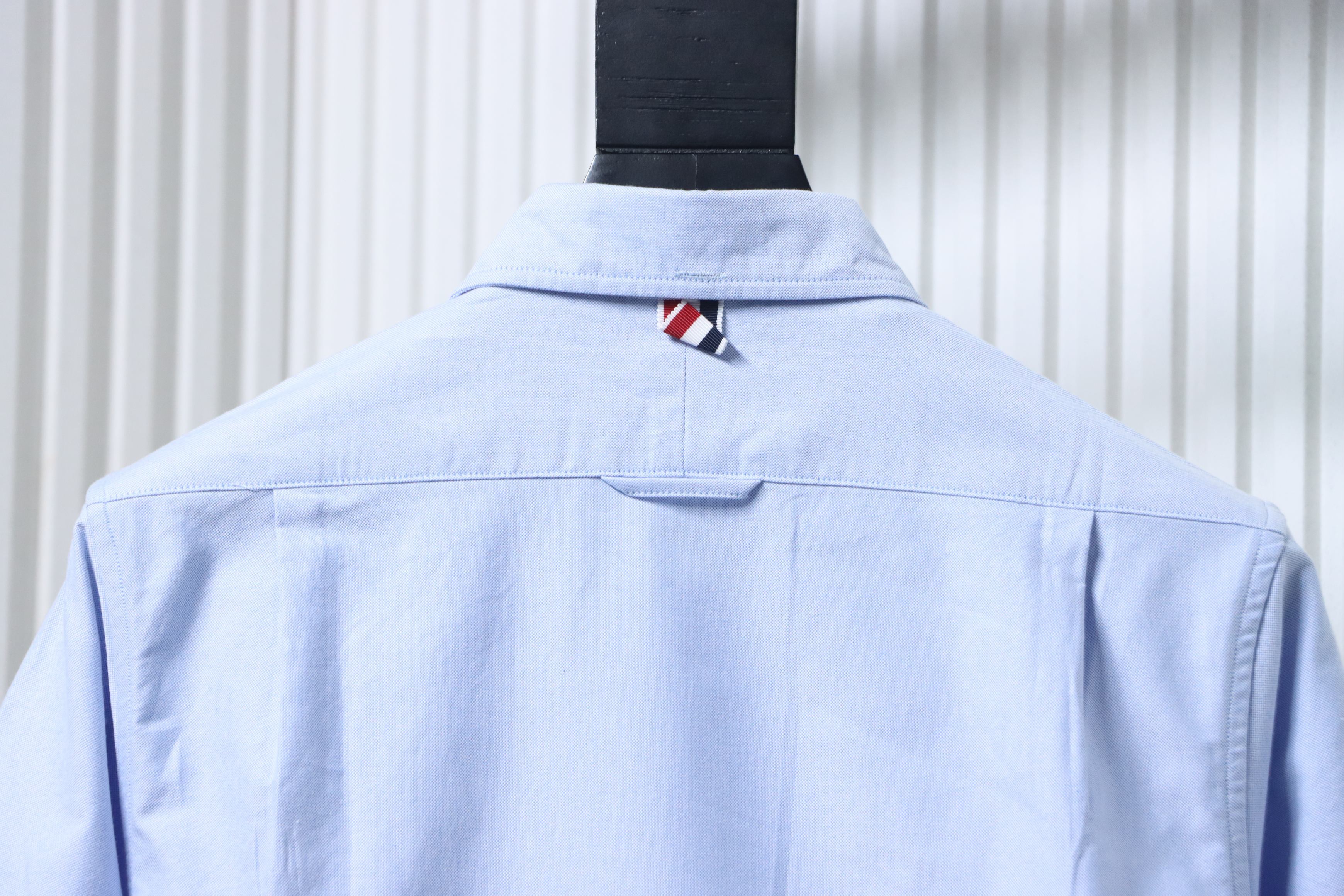 Thom Browne TB Double-Sleeve Colorblock Long Sleeve Shirt