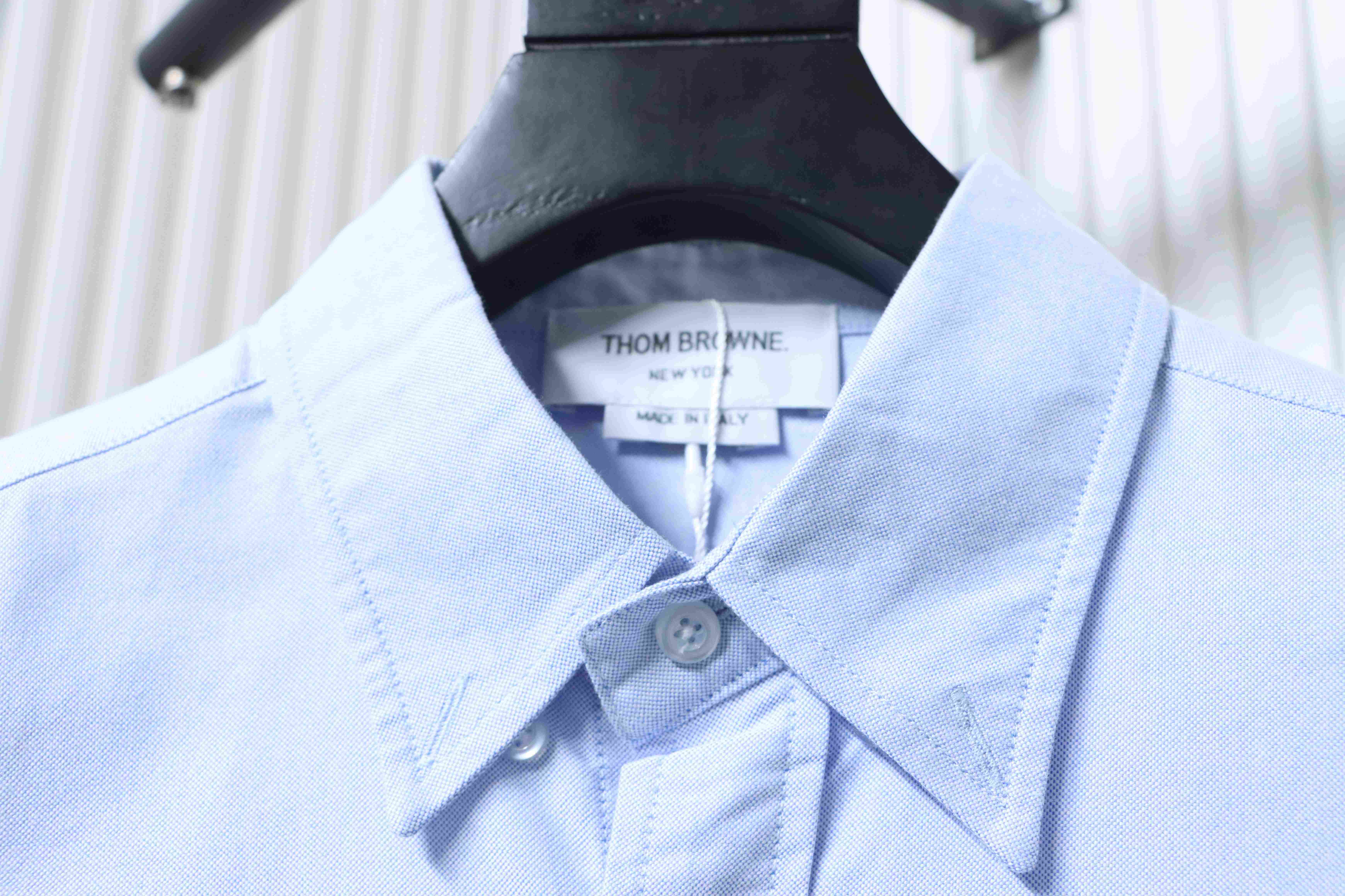 Thom Browne TB Double-Sleeve Colorblock Long Sleeve Shirt