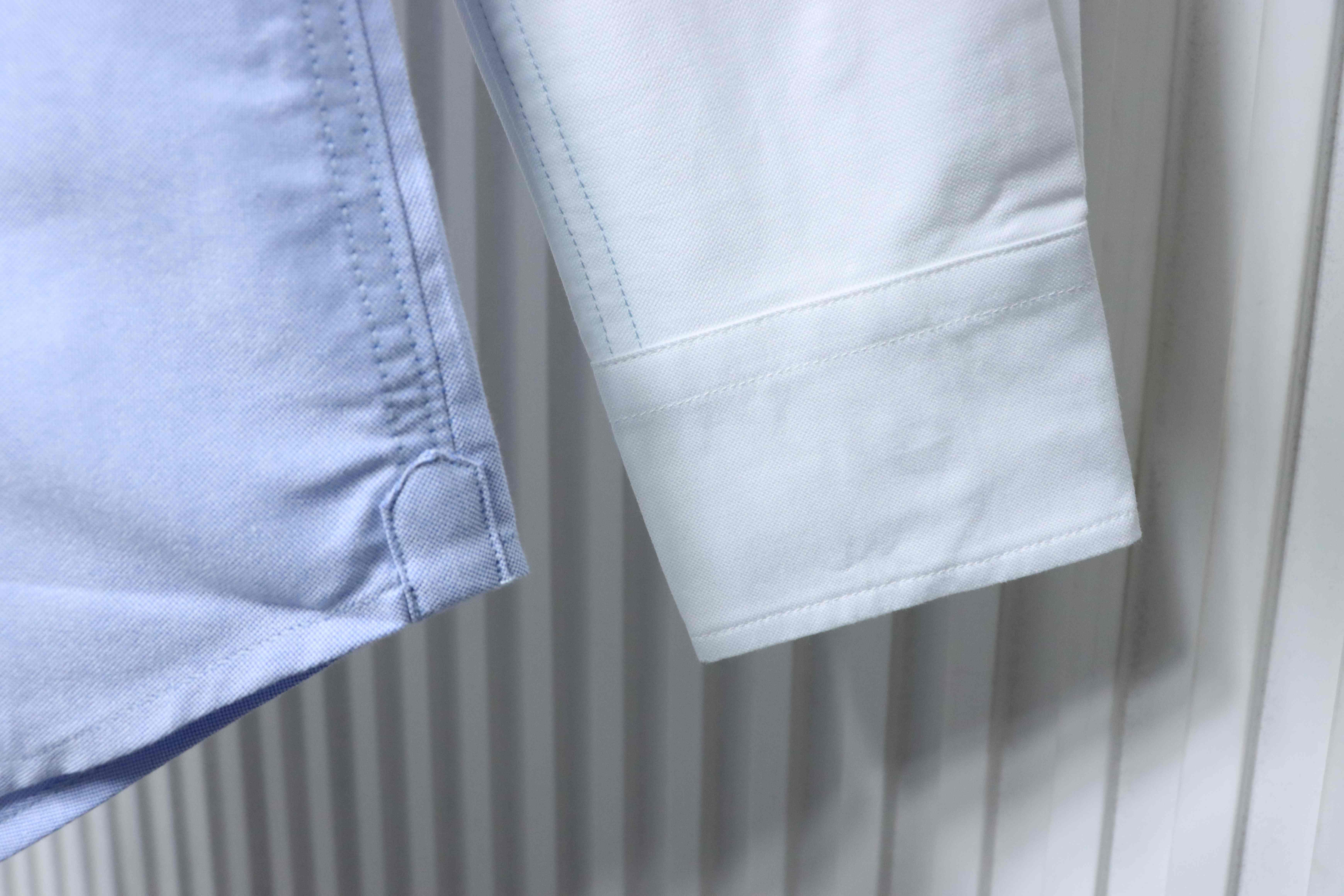 Thom Browne TB Double-Sleeve Colorblock Long Sleeve Shirt