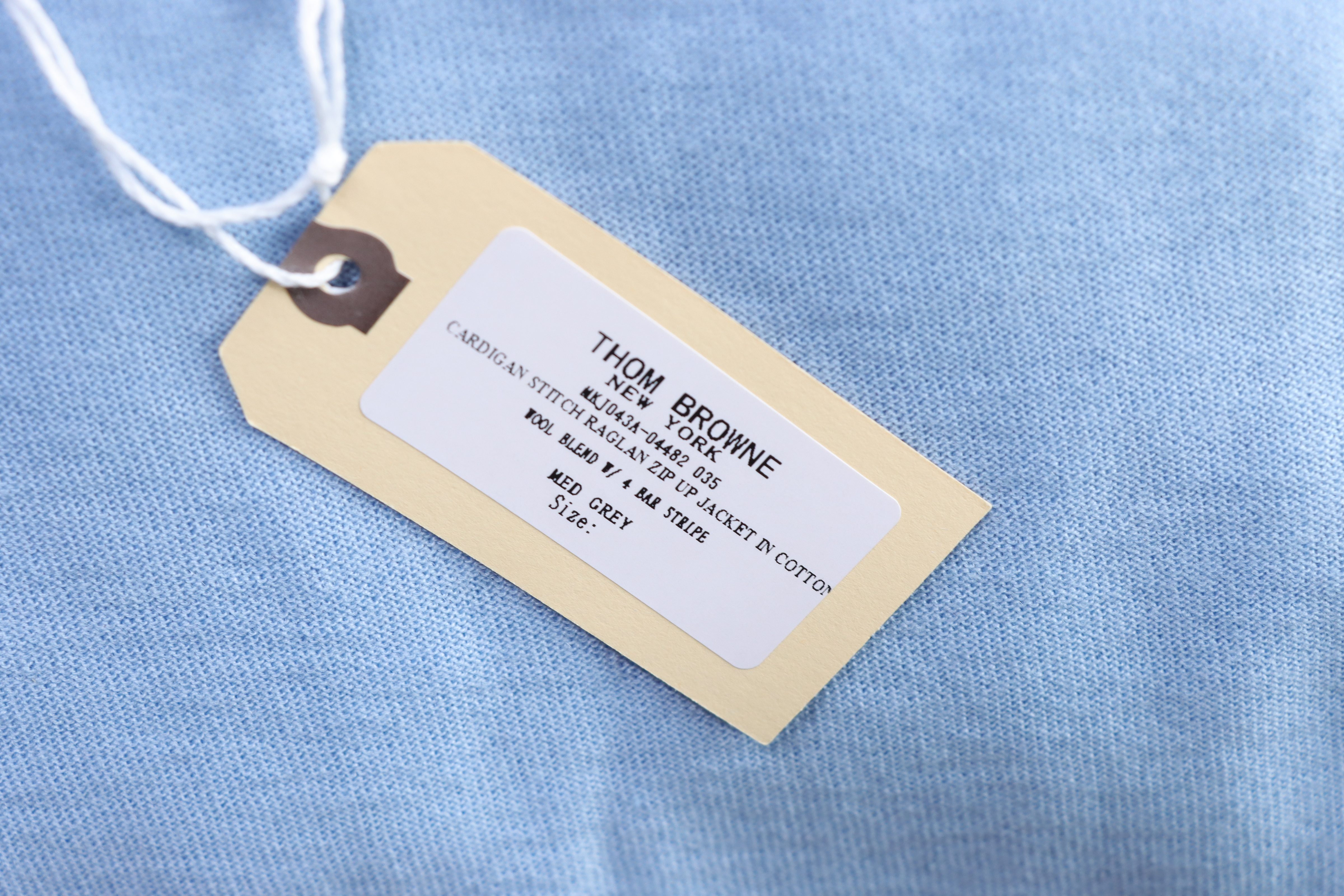 Thom Browne TB Fine Wool Four-Bar Short Sleeve T-Shirt Style 2
