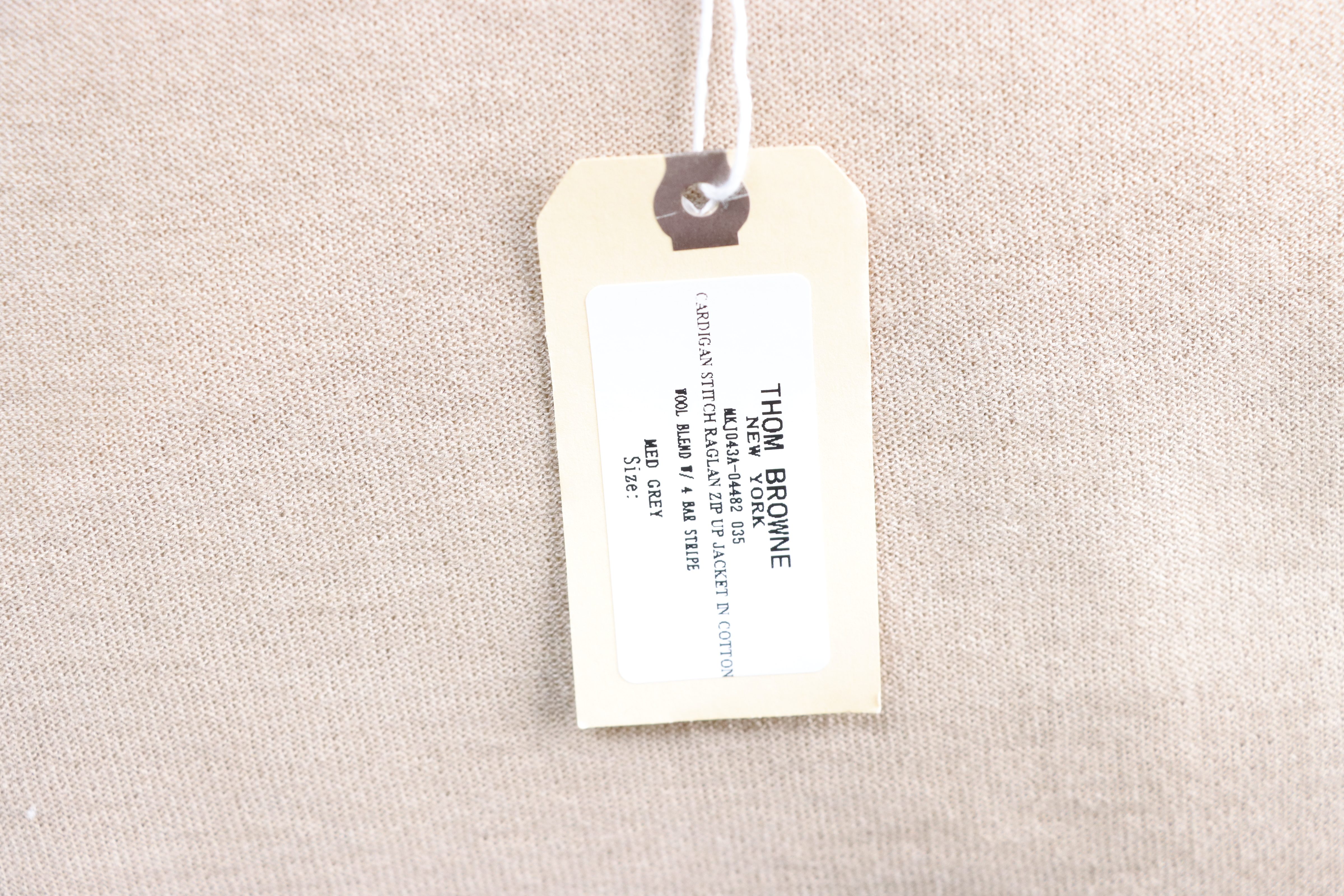 Thom Browne TB Fine Wool Four-Bar Short Sleeve T-Shirt Style 7