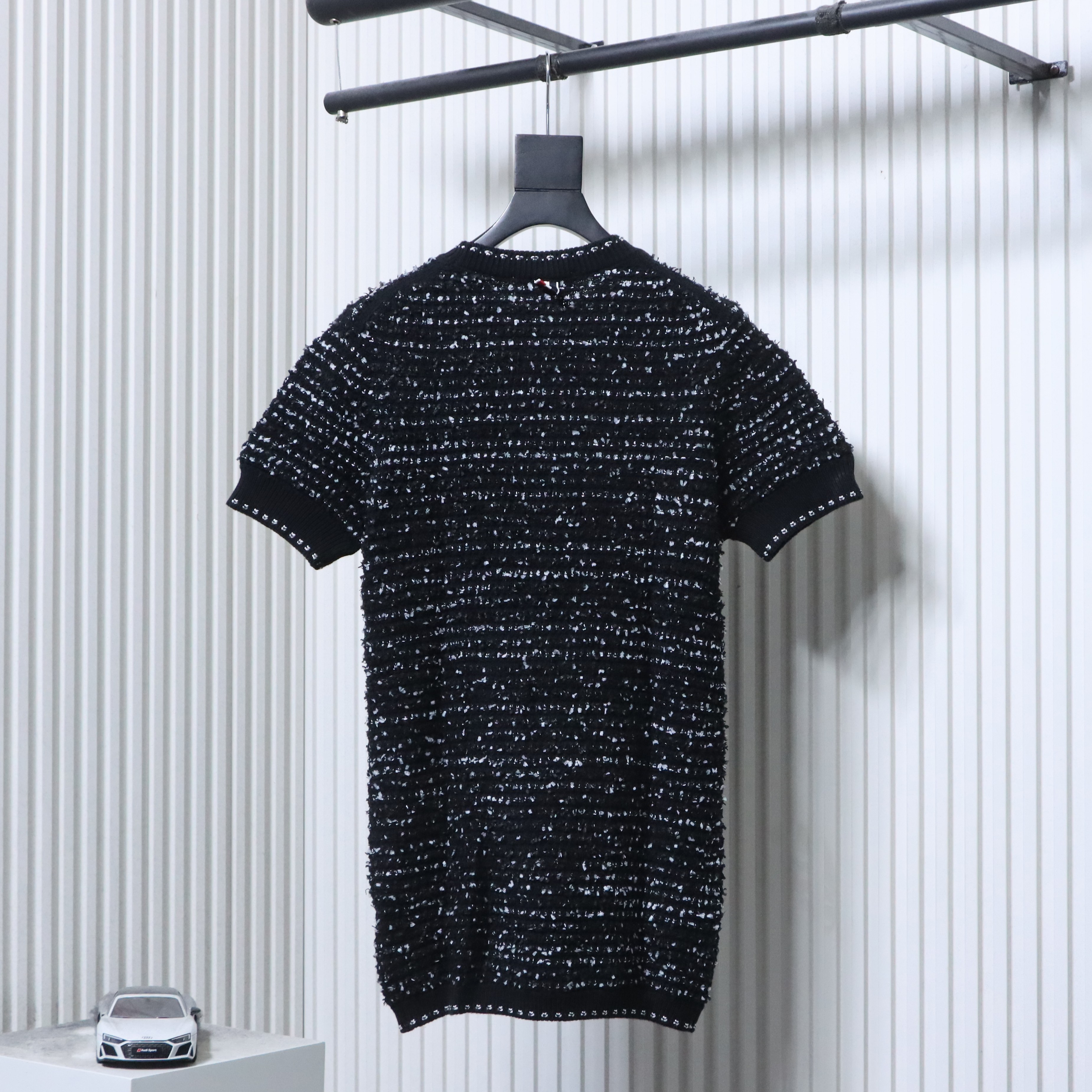 Thom Browne TB Tweed Jacquard Dress