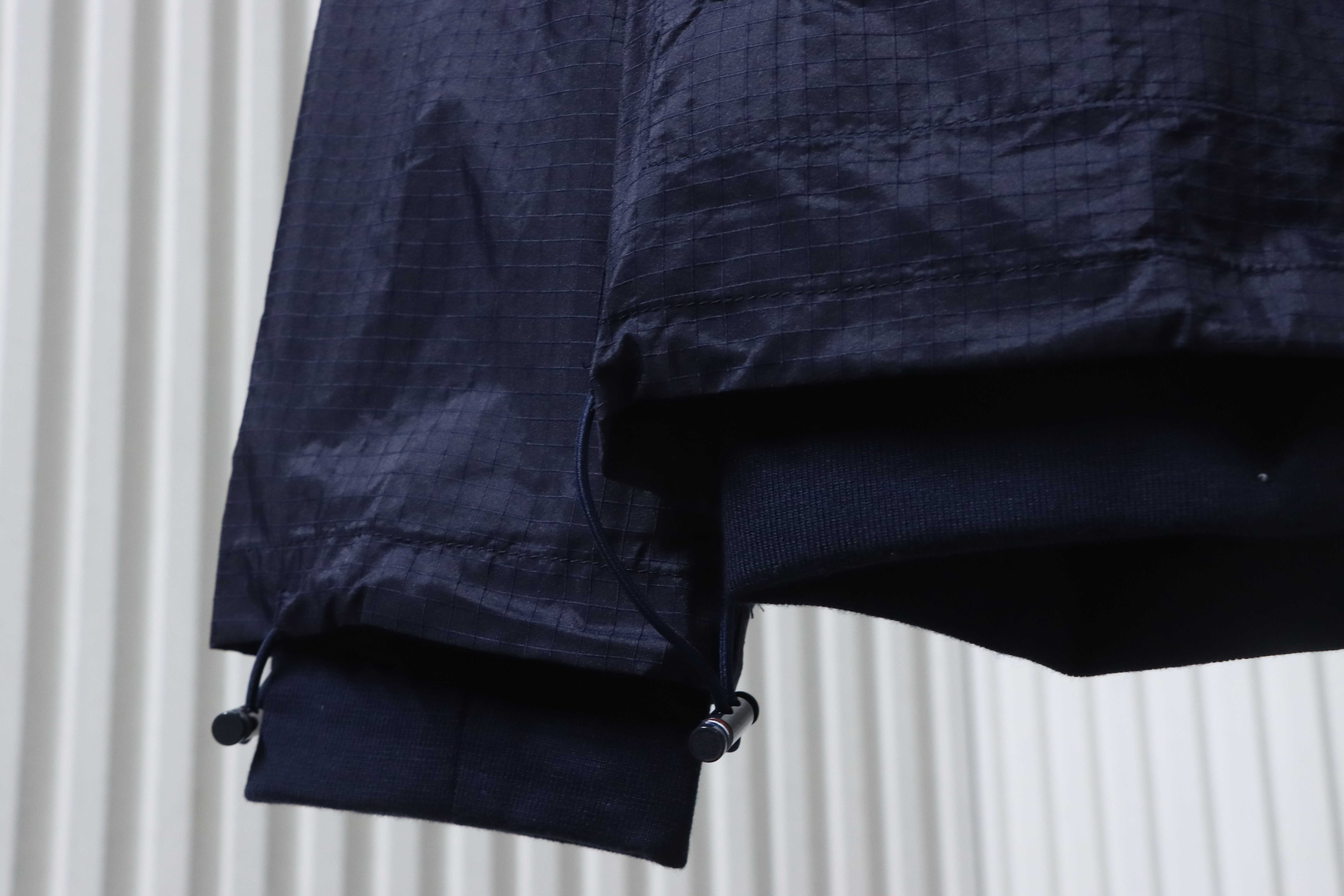 Thom Browne Top Version Double-Layer Casual Four-Bar Woven Stand Collar Jacket Style 2