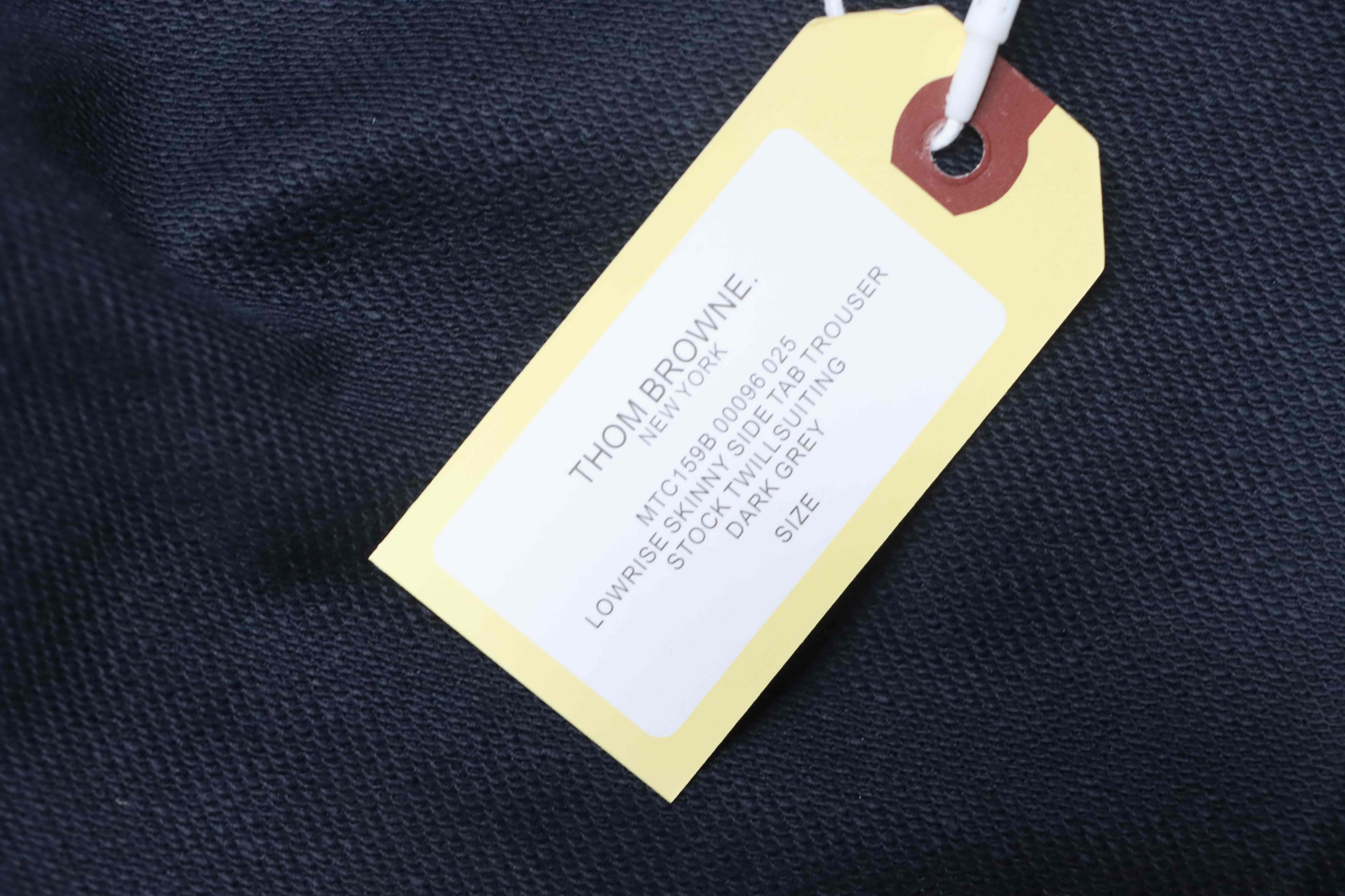 Thom Browne Top Version Double-Layer Casual Four-Bar Woven Stand Collar Jacket Style 2