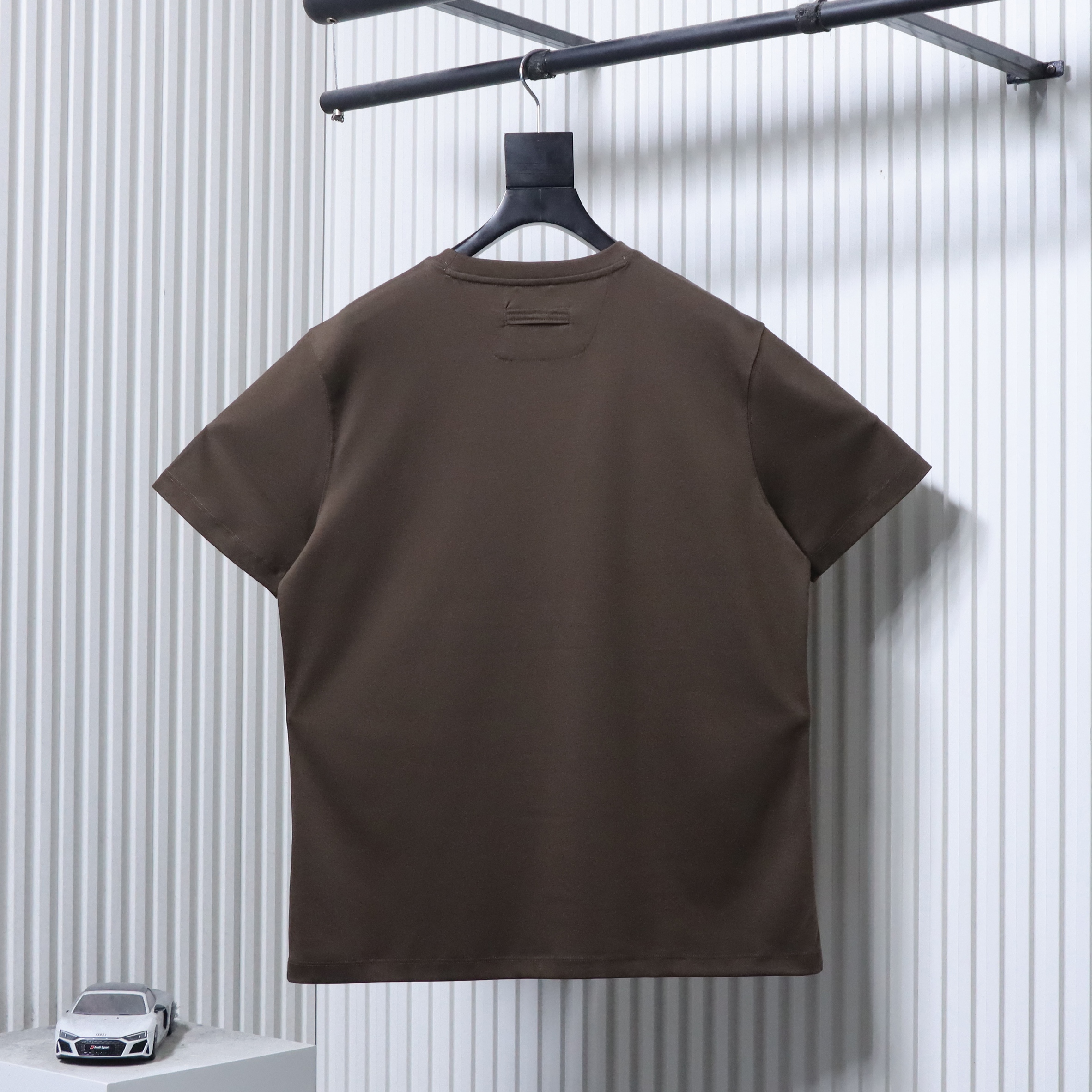 ZEGNA Padded Short Sleeve T-Shirt Style 1
