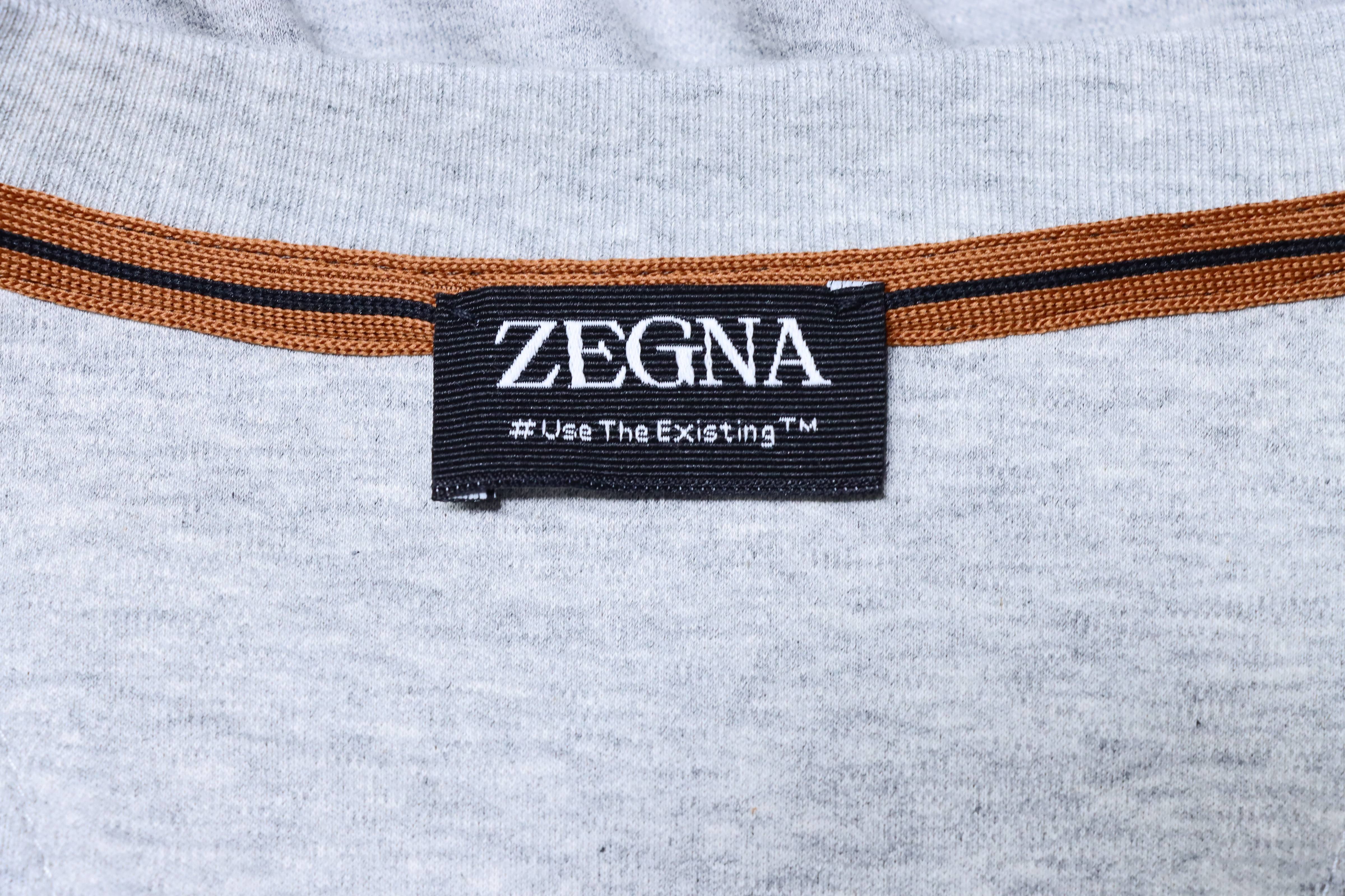 ZEGNA Padded Short Sleeve T-Shirt Style 2