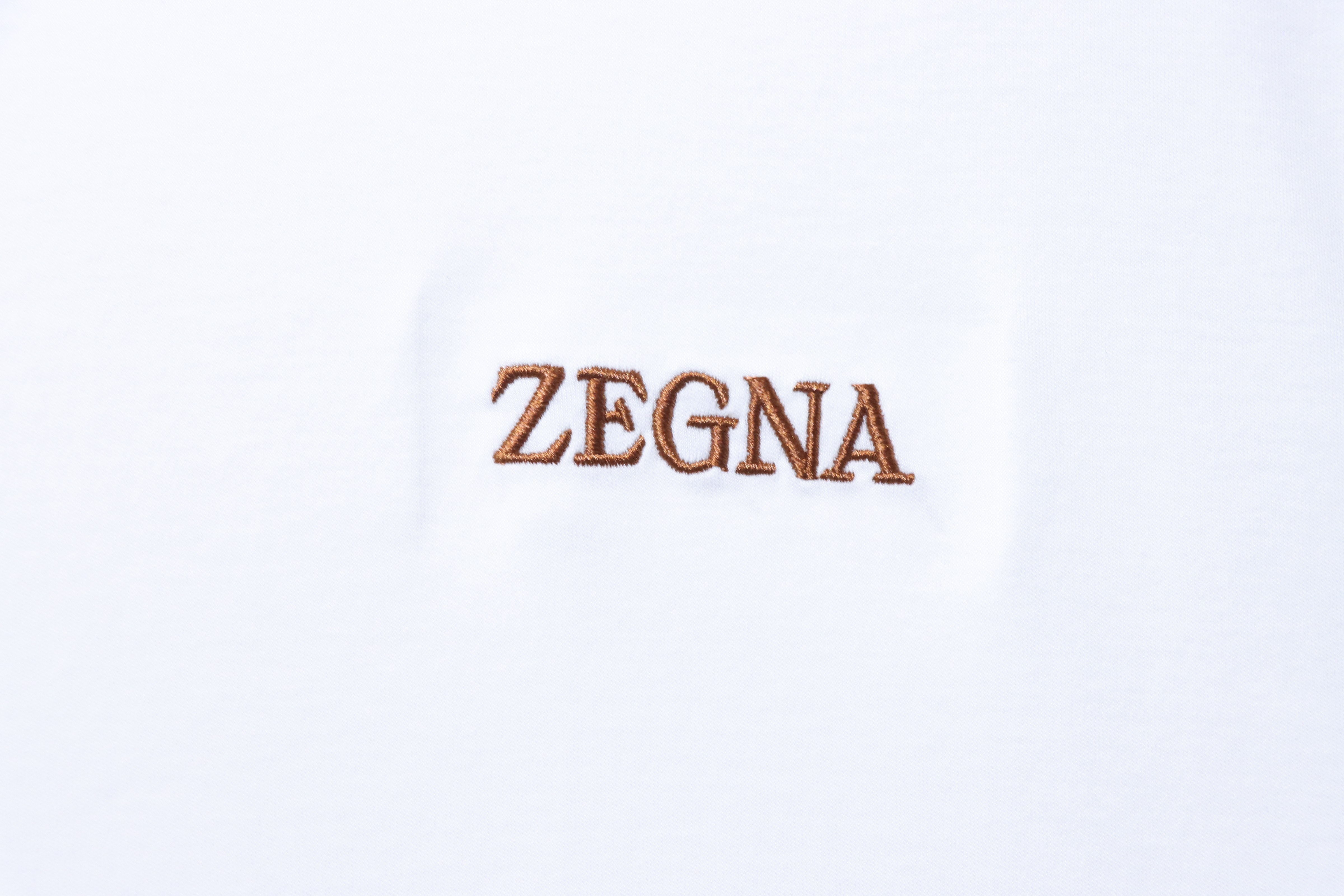 ZEGNA Padded Short Sleeve T-Shirt Style 4