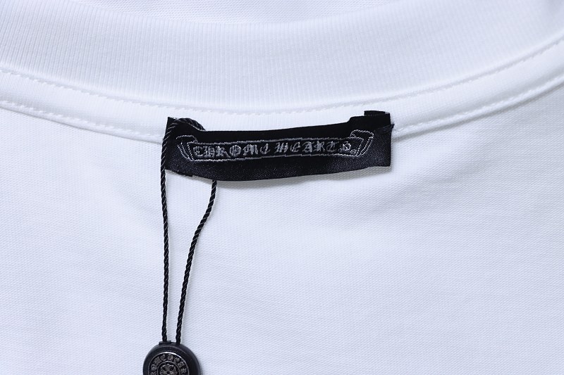 Chrome Hearts 25SS Cross Sanskrit Print Short Sleeve T-Shirt Style 1