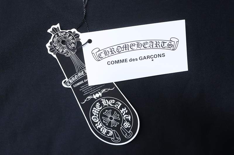 Chrome Hearts 26SS Back Horseshoe Logo Horseshoe Logo Horseshoe Print Short Sleeve T-Shirt Style 2