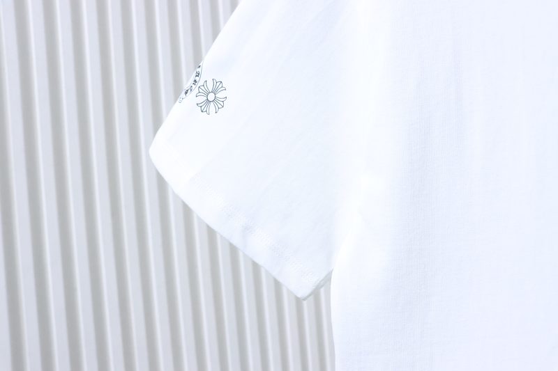 Chrome Hearts 26SS Colorful Cross Bouquet Print Short Sleeve T-Shirt Style 1
