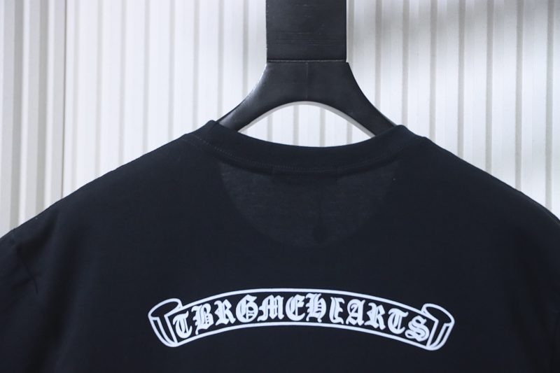Chrome Hearts 26SS Colorful Cross Bouquet Print Short Sleeve T-Shirt Style 2