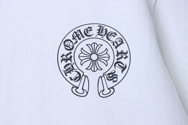 Chrome Hearts 26SS Los Angeles Horseshoe Logo Horseshoe Print Short Sleeve T-Shirt Style 1