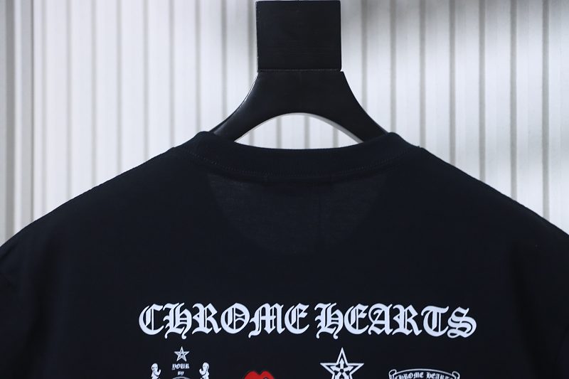 Chrome Hearts 26SS Multi-Element Collection Print Short Sleeve T-Shirt Style 2