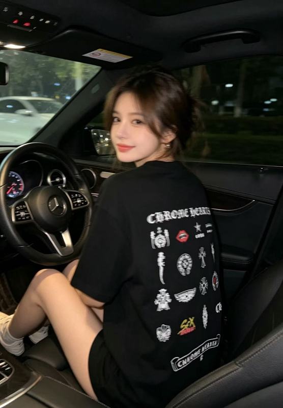 Chrome Hearts 26SS Multi-Element Collection Print Short Sleeve T-Shirt Style 2