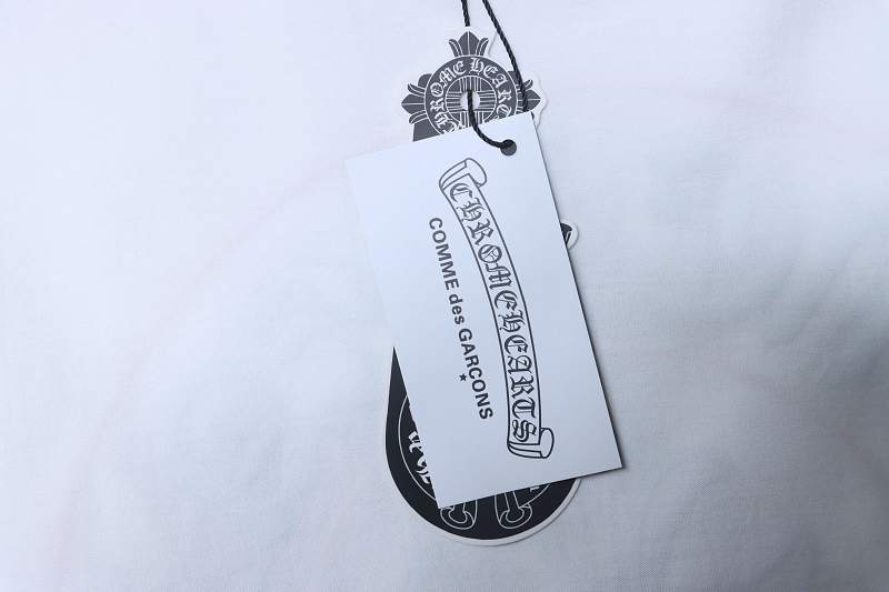 Chrome Hearts 26SS Pink Outline Horseshoe Horseshoe Logo Horseshoe Print Pink Short Sleeve T-Shirt Style 1