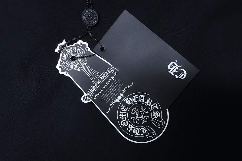Chrome Hearts 26SS Pink Outline Horseshoe Horseshoe Logo Horseshoe Print Pink Short Sleeve T-Shirt Style 2