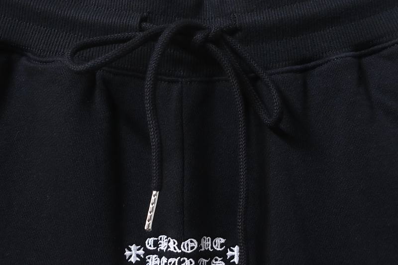 Chrome Hearts 26SS Red Lips Applique Embroidered Red Shorts Style 1