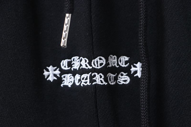 Chrome Hearts 26SS Red Lips Applique Embroidered Red Shorts Style 1
