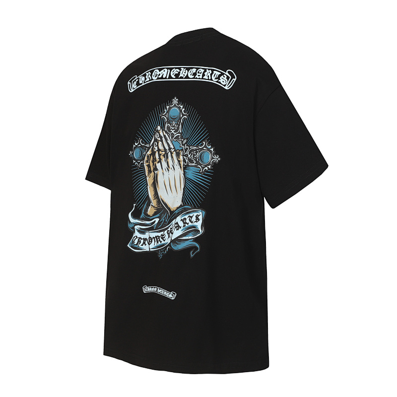Chrome Hearts Black Graphic 2206 Short Sleeve T-Shirt