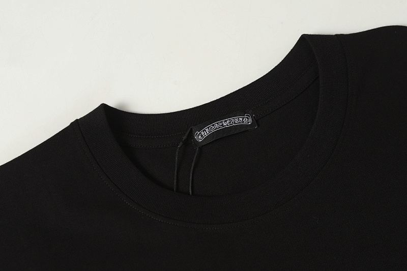 Chrome Hearts Black Graphic 2206 Short Sleeve T-Shirt