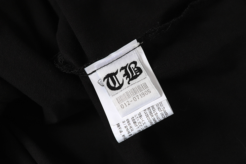 Chrome Hearts Black Graphic 2206 Short Sleeve T-Shirt