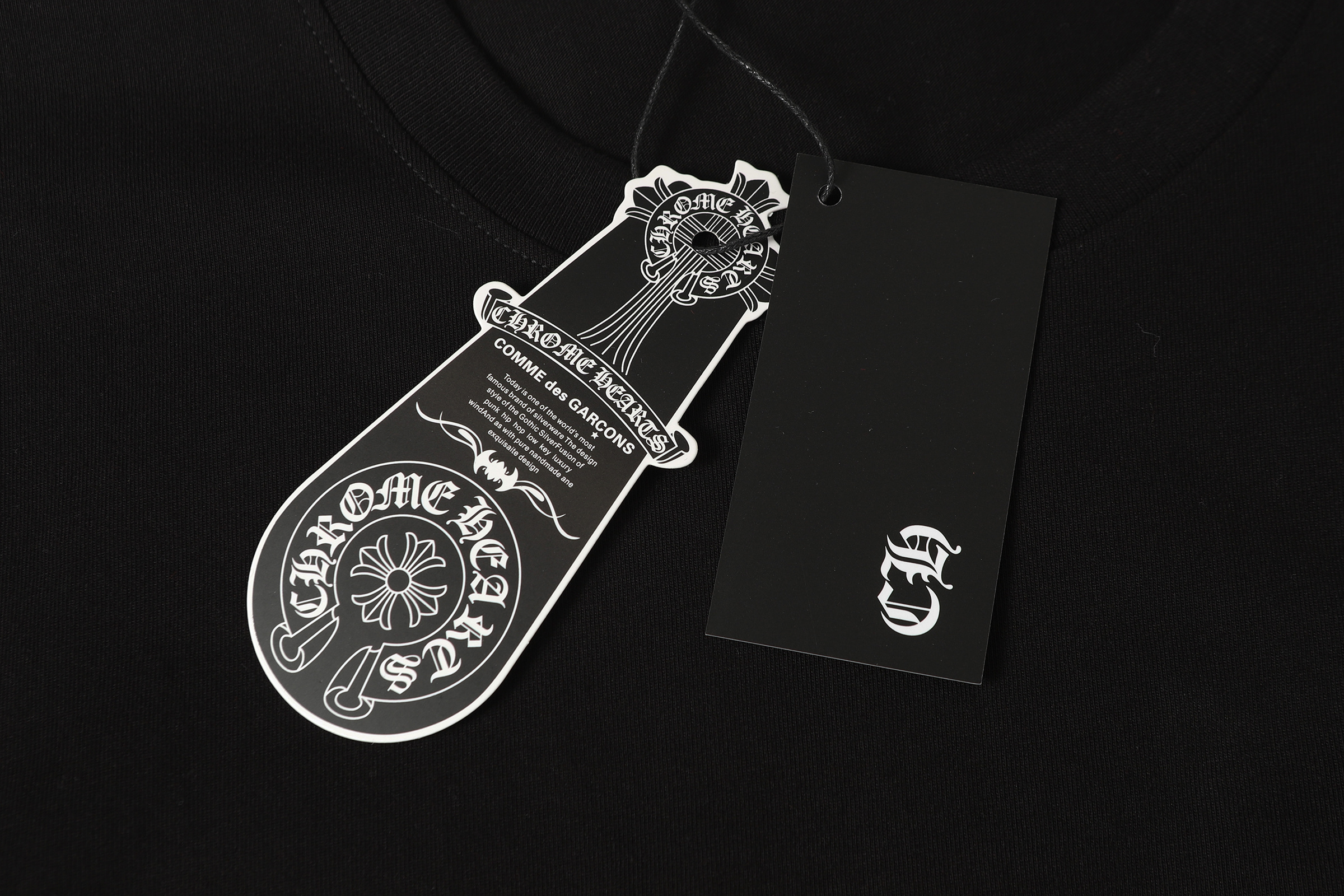 Chrome Hearts Black Graphic 2206 Short Sleeve T-Shirt