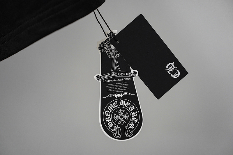 Chrome Hearts Black Graphic 2222 Short Sleeve T-Shirt