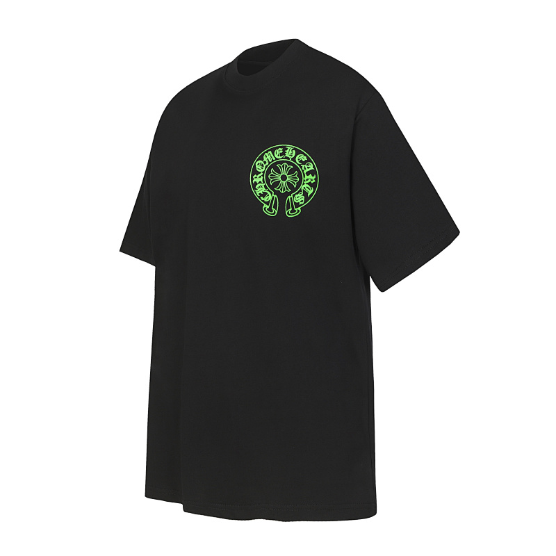 Chrome Hearts Black Graphic 2223 Short Sleeve T-Shirt